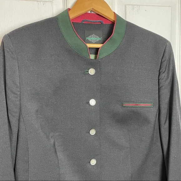 Austrian Structured Wool Jacket - Picture 2 of 14